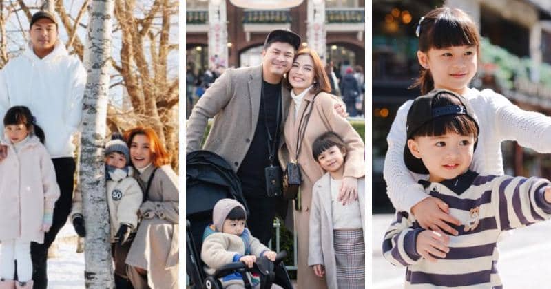 10 Potret Liburan Nastusha dan Dante, Anak Chelsea dan Glenn Alinskie